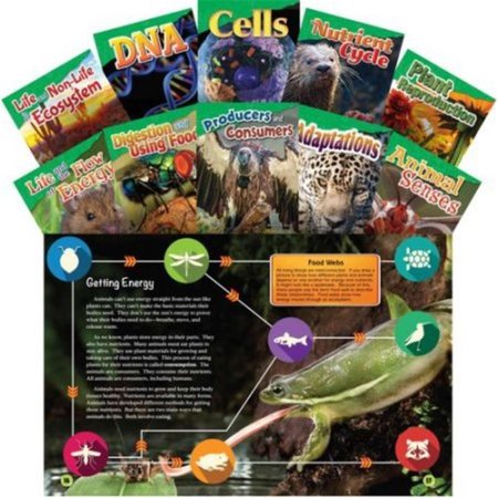 SHELL EDUCATION Shell Education 23426 Let us Explore Life Science 10 Book Set; Grades 4-5 23426
